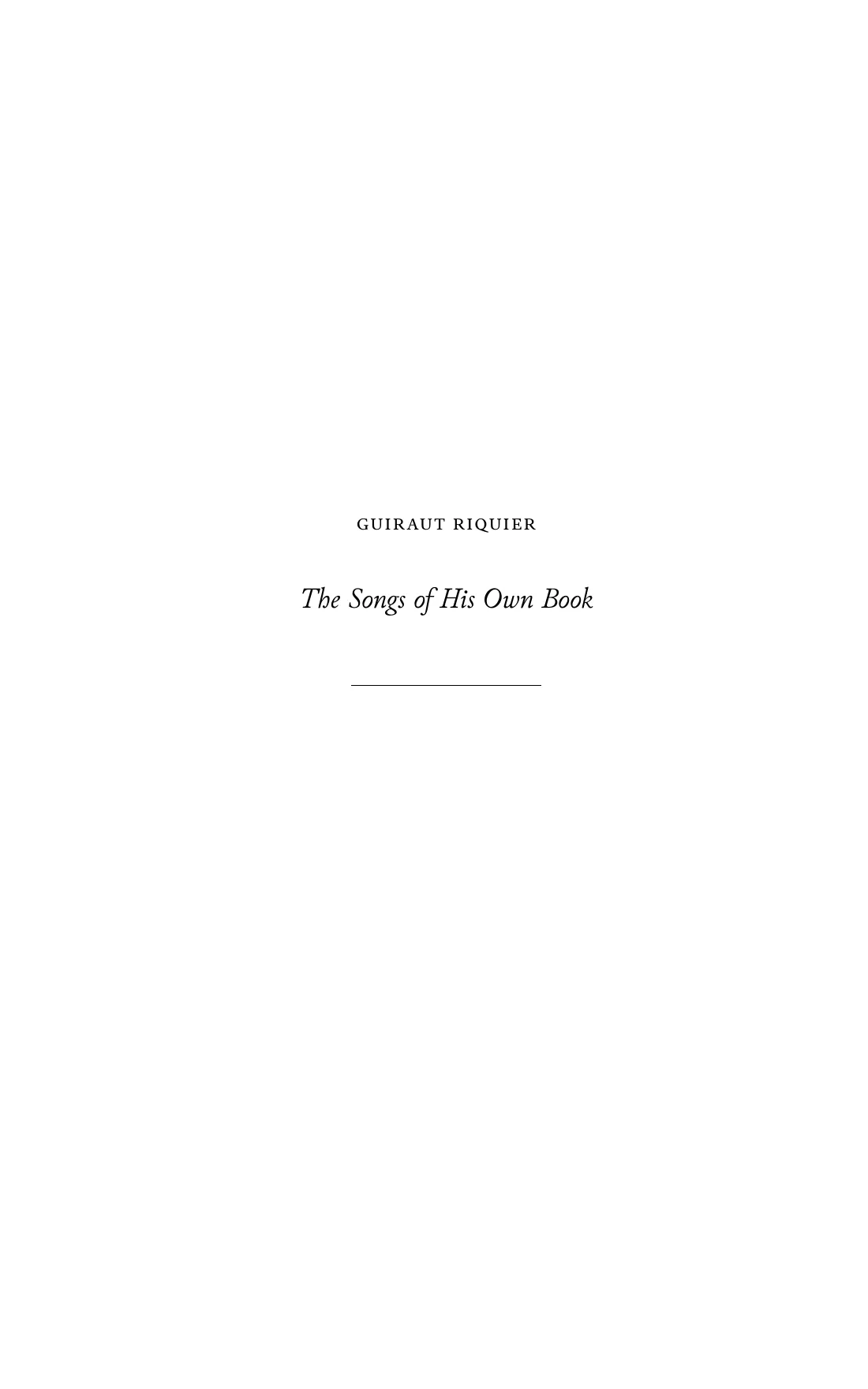Page 9 of the book: the Old Occitan text with an English word under each word.